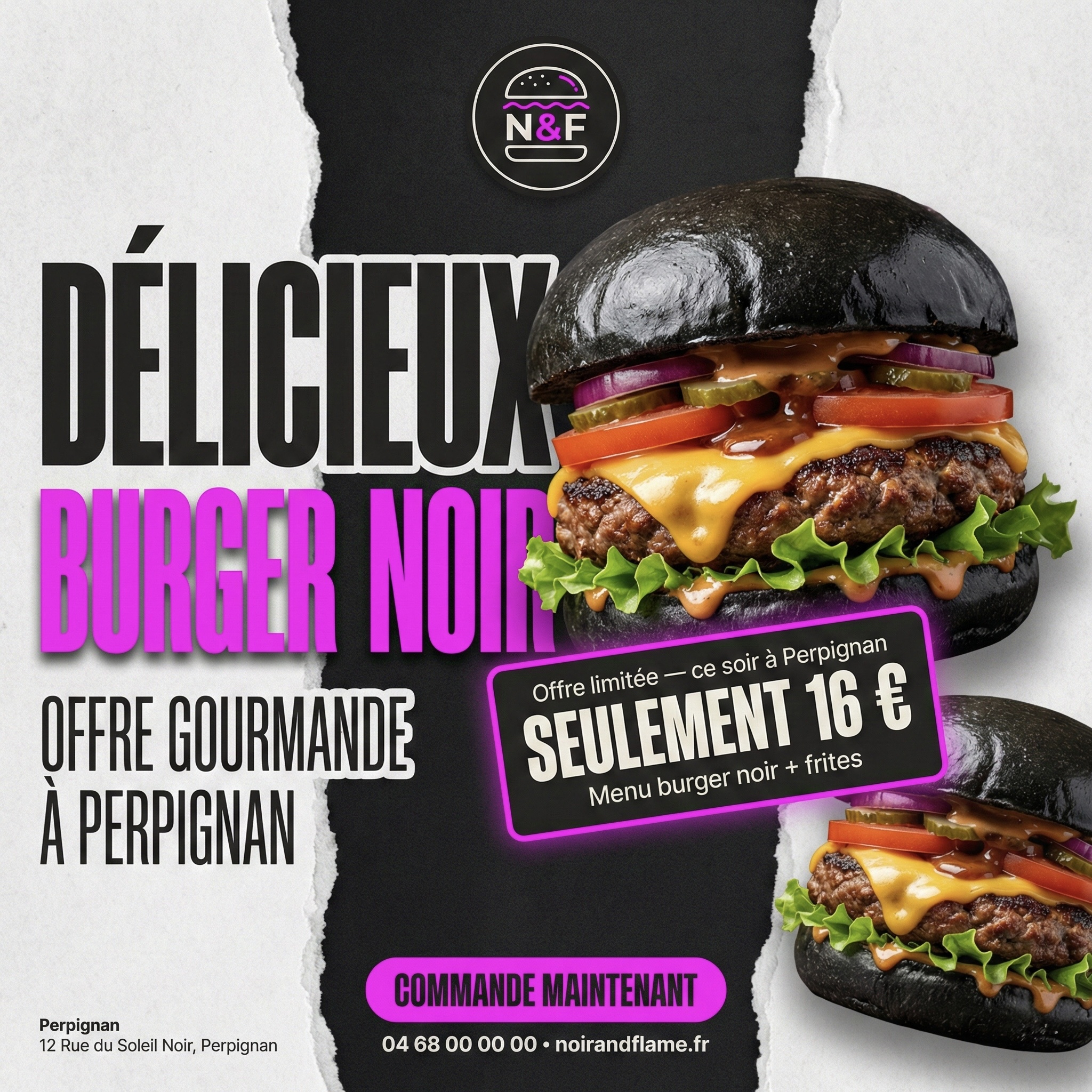 Chez Adil Restaurant Perpignan — Système digital complet par Digital AM